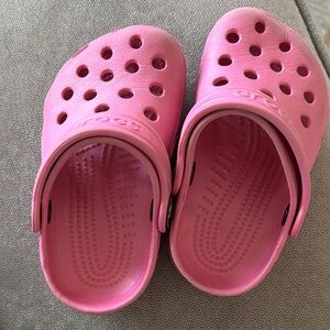 Pink Used Crocs